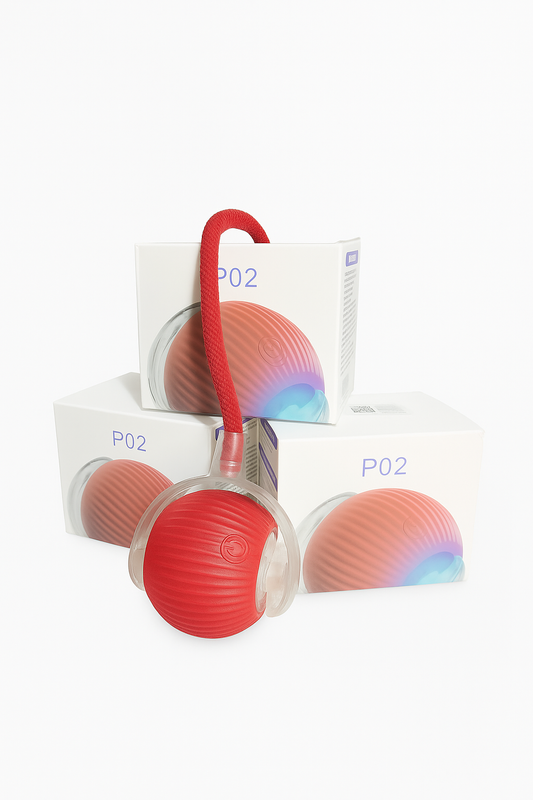 Pelota Interactiva para Gatos con Soga