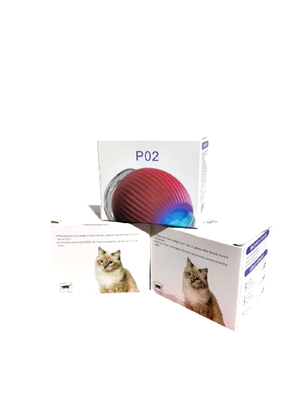 Pelota Interactiva para Gatos con Soga